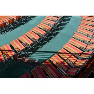 TM2495 sun loungers striped