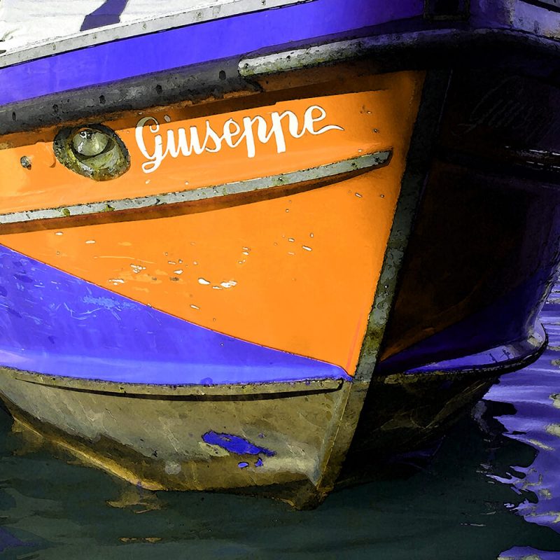 TM2727 venice boat guiseppe orange