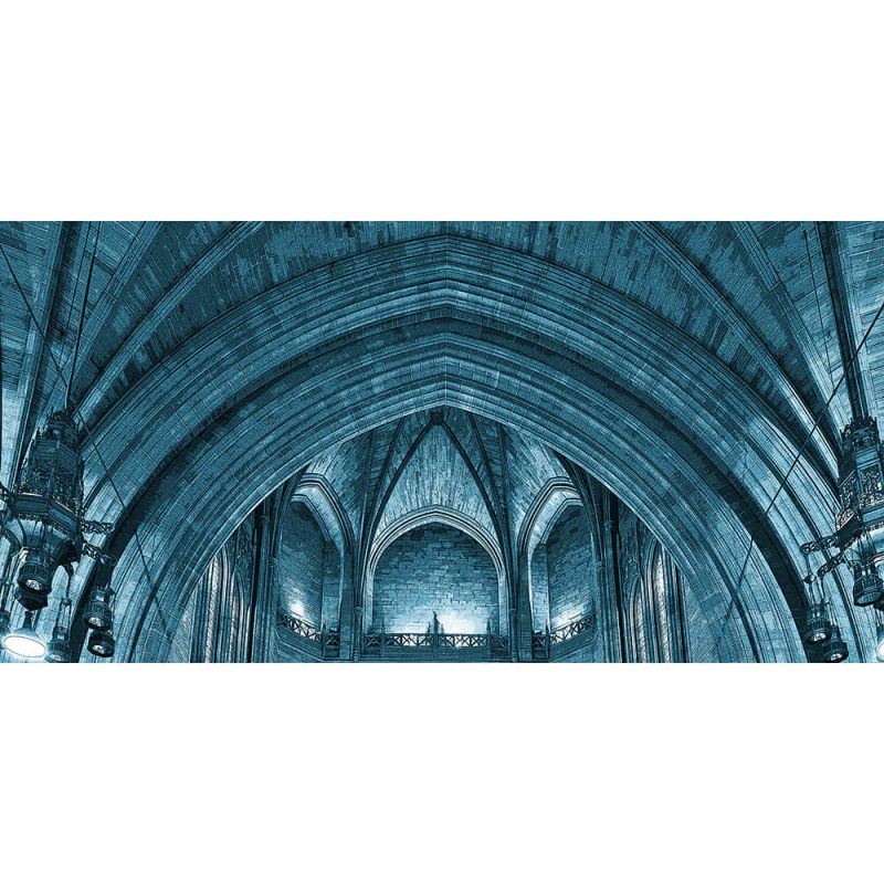 TM2766 liverpool cathedral interior blue