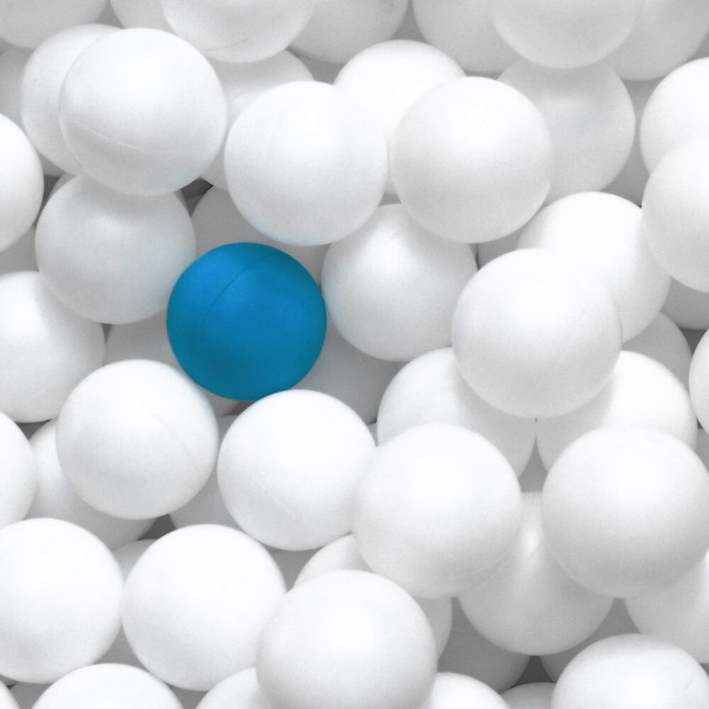 TM2817 ping pong balls blue