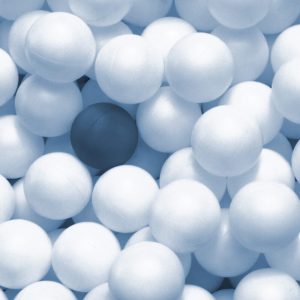 TM2820 ping pong balls light blue
