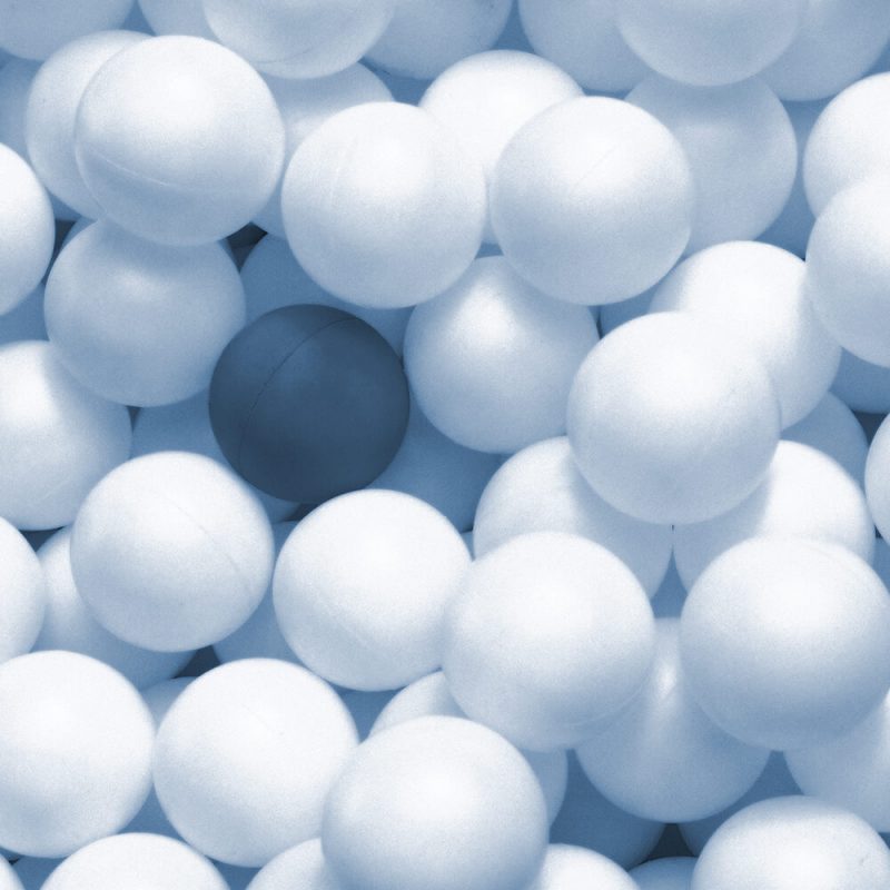TM2820 ping pong balls light blue