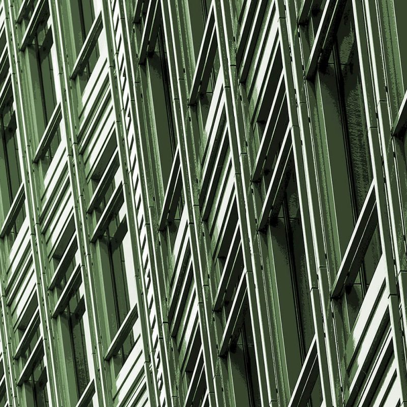 TM2908 building windows light green