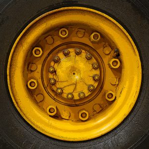TM2999 yellow lorry wheel