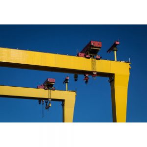 SG2612 belfast cranes dockyard uk