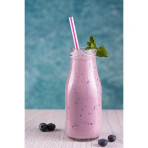 SG2805 blueberry smoothie bottle straw
