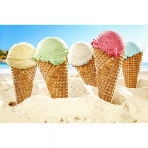 SG2838 ice cream beach sand