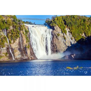 SG2891 montmorency falls park waterfall quebec canada
