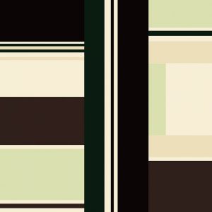 SG808 contemporary abstract shapes lines squares green brown cream digital pattern