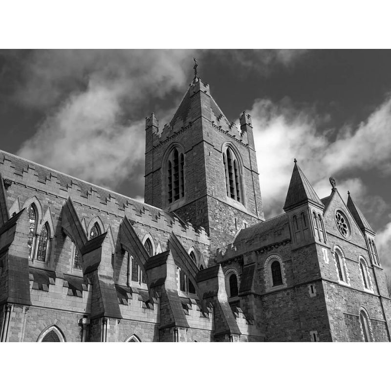 SG2970 christ church dublin ireland ancient gothic cathedral