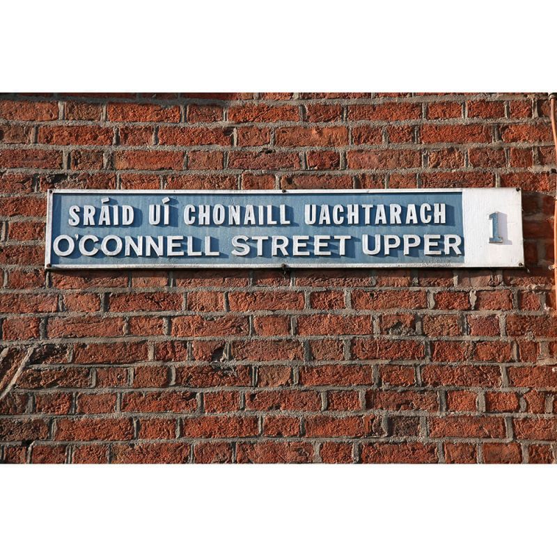 SG3008 oconnell street dublin street sign