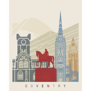 SG3150 coventry skyline poster