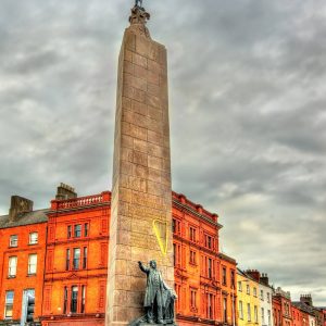 SG3217 monument charles stewart parnell dublin ireland