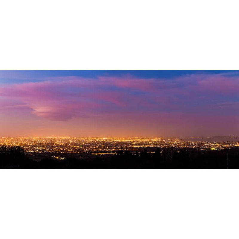 SG3220 panorama dublin city ireland sunset skyline