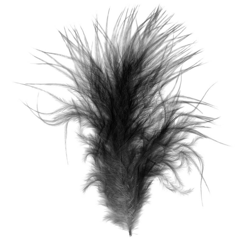SG3253 black bird feather