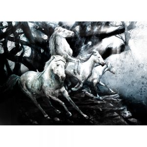 SG3355 galloping horses painting