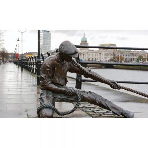 SG3660 linesman statue dublin ireland