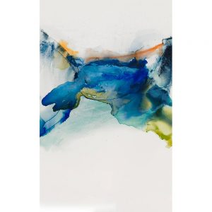 SG3722 abstract painting blue orange